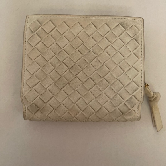 BOTTEGA VENETA WHITE WALLET - Picture 2 of 12